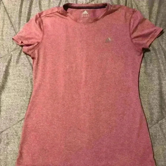 Adidas Climalite Mauve‎ Tee Size Medium - Picture 1 of 9